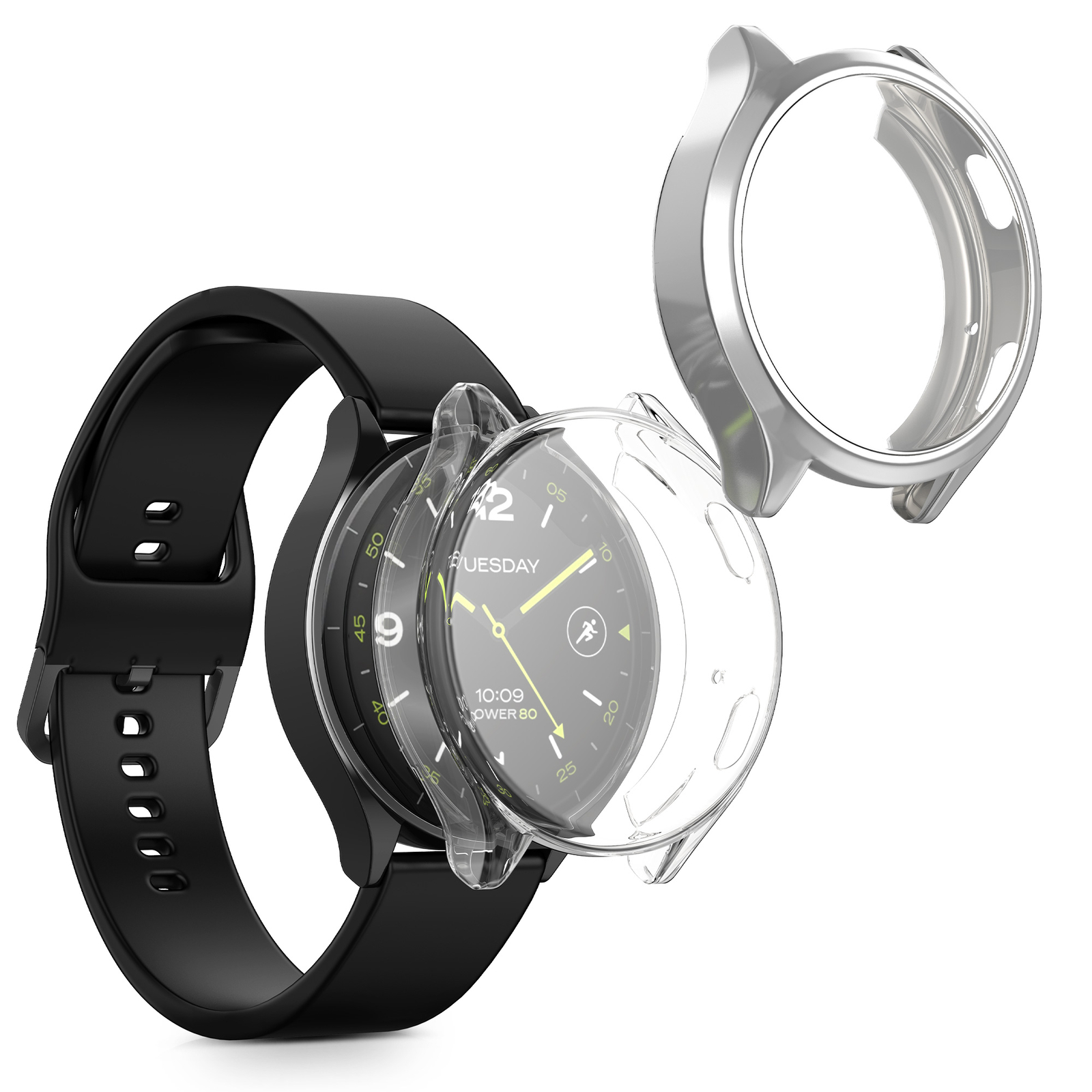 Hülle для умных часов Xiaomi Watch 2 Silikon Fullbody Schutzhülle Cover Case Умные часы 