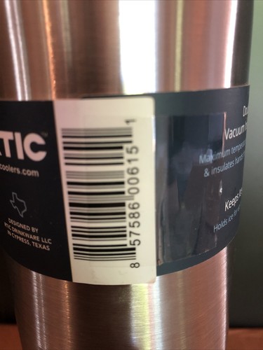 NEW RTIC 18oz Water Bottle Insulated Thermos - Stainless - Picture 3 of 4