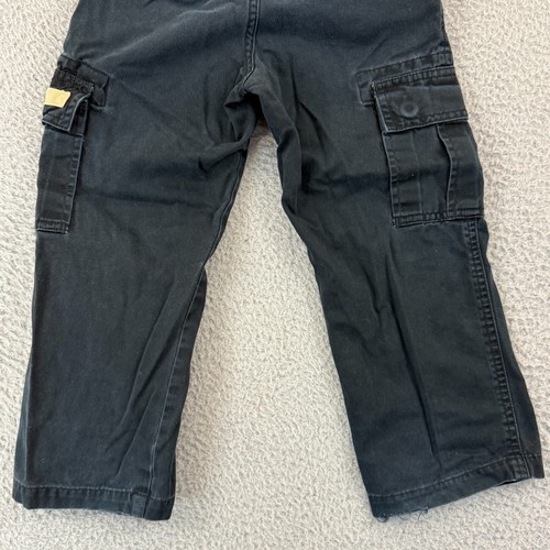 Vintage Polo Ralph Lauren Jeans Boys 4 Blue Elastic Waist Cargo Pocket Skater - Picture 4 of 12