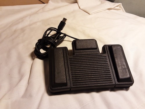 Philips LFH 0210/90B Dictaphone USB Transcription Foot Pedal-USB TIP.ref: CD_33
