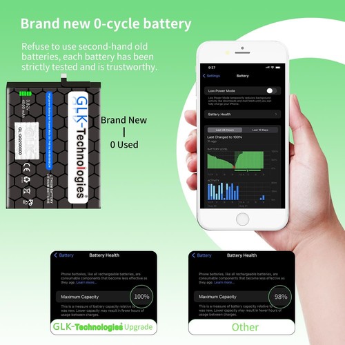 GLK FÜR Huawei Akku HB486586ECW  P40 lite 4500mAh Batterie 2025 OHNE SET - Bild 2 von 4