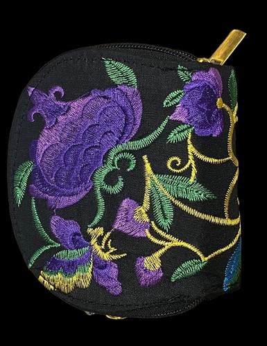 Mexican embroidered ladies wristlet wallet NEW without tags - Picture 9 of 9