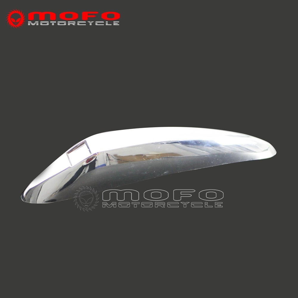 1x Chrome Front Mudguard Fender Crest Decorative Strip for Vespa 1x Chrome Front Mudguard Fender Crest Decorative Strip for Vespa