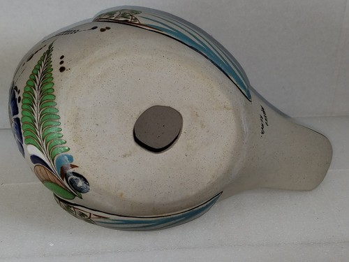 Estatuilla de Pato de Cerámica Mexicana 11"x 8"" x 6"" firmada por Revna México - Imagen 7 de 12