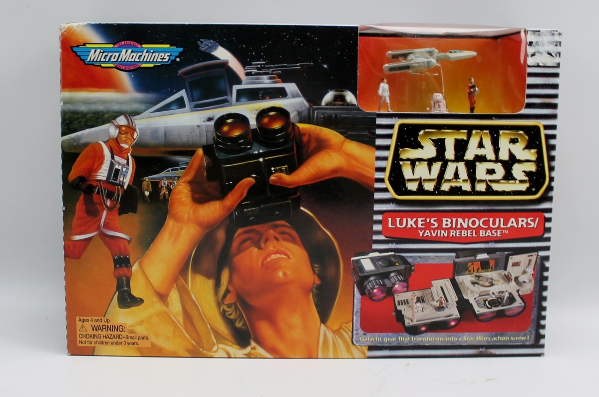 Star Wars Micro Machines Lukes Binoculars Yavin Rebel Base | eBay