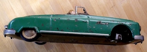 Blechauto Auto ARNOLD Figuren Primat Cabrio Hellgrün Western Germany Bastler !!! - Bild 10 von 10