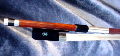 Schöner Kontrabassbogen Pernambuco gestempelt D Muniz Brasil 136gr. 69cm. - Bild 12 von 17