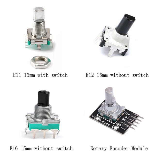 Rotary Encoder EC11 EC12 EC16 Rotary Encoder Module Brick Sensor for ...