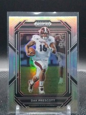 2023 Panini Prizm Draft Picks Dak Prescott Silver Holo Cowboys
