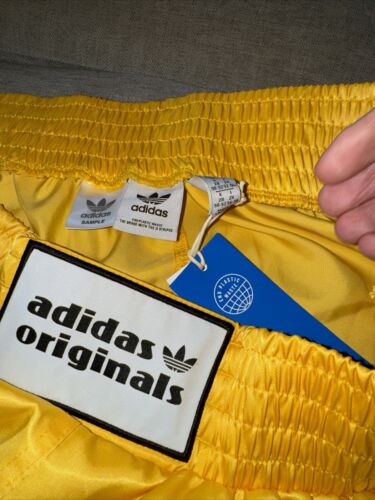 Adidas Damen Boxershorts gelb Satin UK Größe 2XL 24-26 hoher Bund locker - Bild 3 von 4