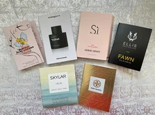 6 PERFUME SAMPLES SKYLAR MARC JACOBS TORY BURCH ARMANI ELLIS COMMODITY  NEW