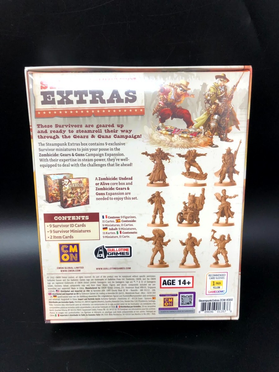 CMON - Kickstarter - Zombicide Undead or Alive - Steampunk Extras