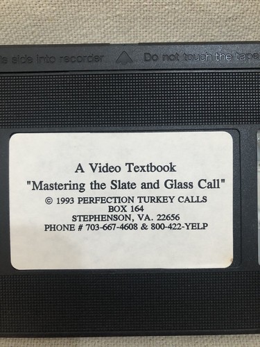 Lot of 3 Hunting VHS Buckmasters Perfection Turkey Calls White Tail Challenge 2 - Picture 10 of 16