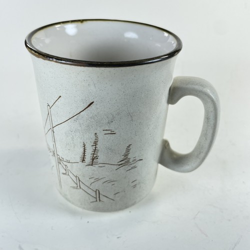 Set of 4 "Collection Manoir" French Coffee Mugs, by Coree, VA AU LAVE VAISSELLE - Picture 17 of 24