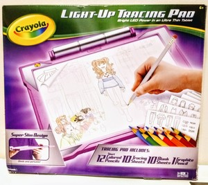 Crayola Light-Up Tracing Pad - Slim Lights Coloring Board for Kids w ... Crayola Light-Up Tracing Pad - Slim Lights Coloring Board for Kids w ...