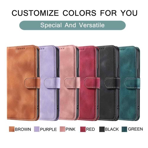 For Samsung S24 S23 S22 S21 S20 FE S10 Plus Wallet Flip Leather Phone Case Cover - Picture 2 of 43