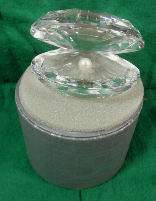 Swarovski Crystal Figurine SHELL WITH PEARL 014389 / 7624 055 | eBay