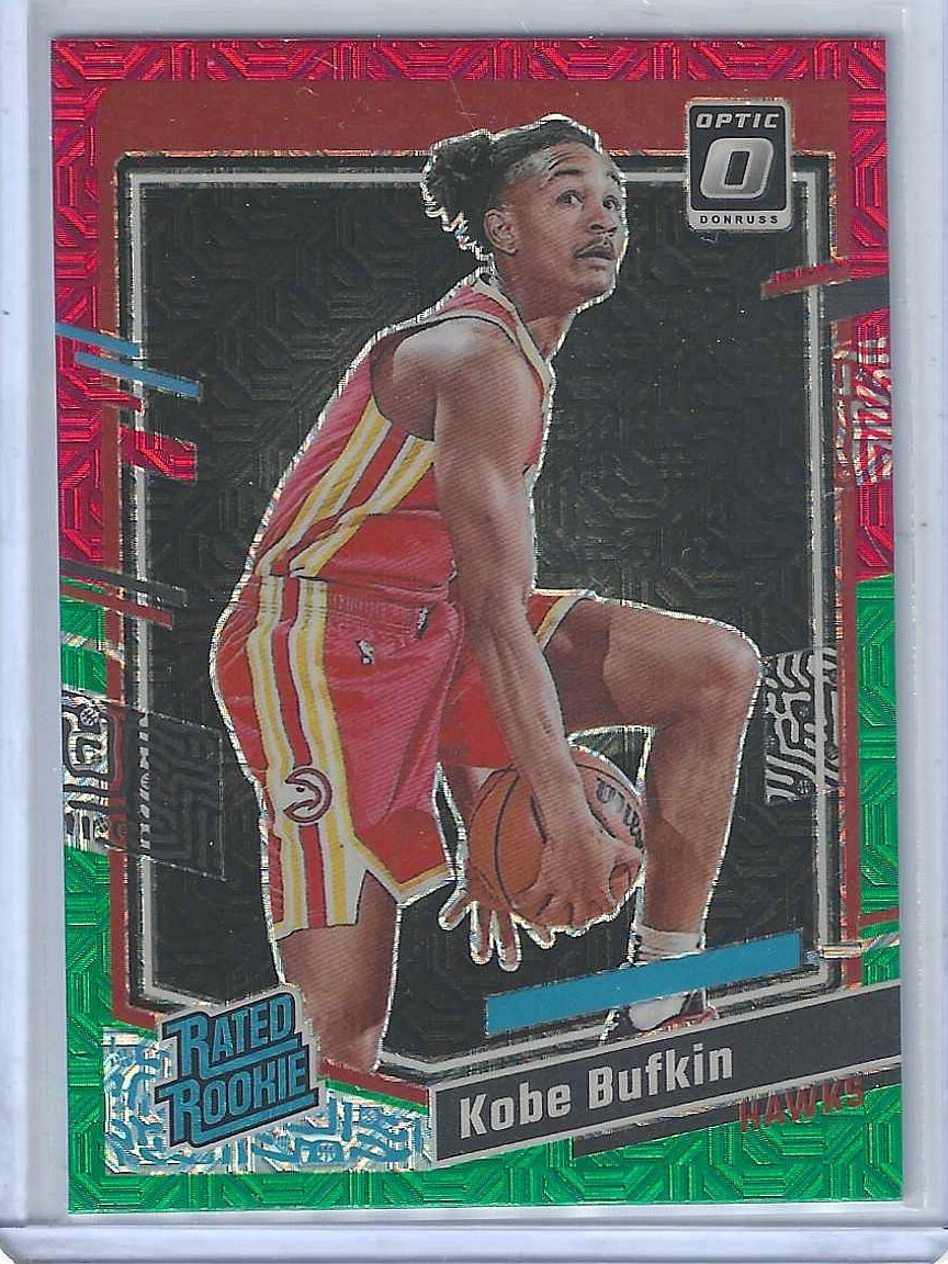 2023-24 Panini Donruss Optic Kobe Bufkin Rated Rookie Choice Red Green #220