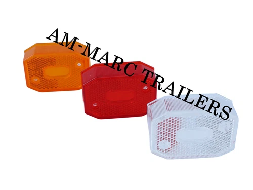 Side Rear Front Marker Lens Lamp Light Flexipoint Red White Amber as Aspock