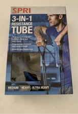 NEW HTF SPRI 3 in 1 resistance tube Fitness