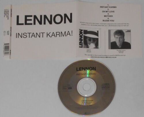 John Lennon - Instant Karma ep - Holland cd, slimline - 第 1/1 張圖片