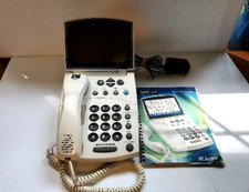 CapTel 840i Impaired Amplified Closed Captioned Telephone With Book Cords