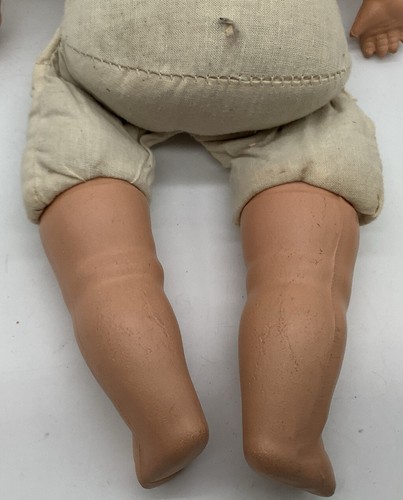 Antique Horsman Doll 1920’s ORIGINAL CLOTHING Composition Cloth Body 18” - Picture 23 of 24