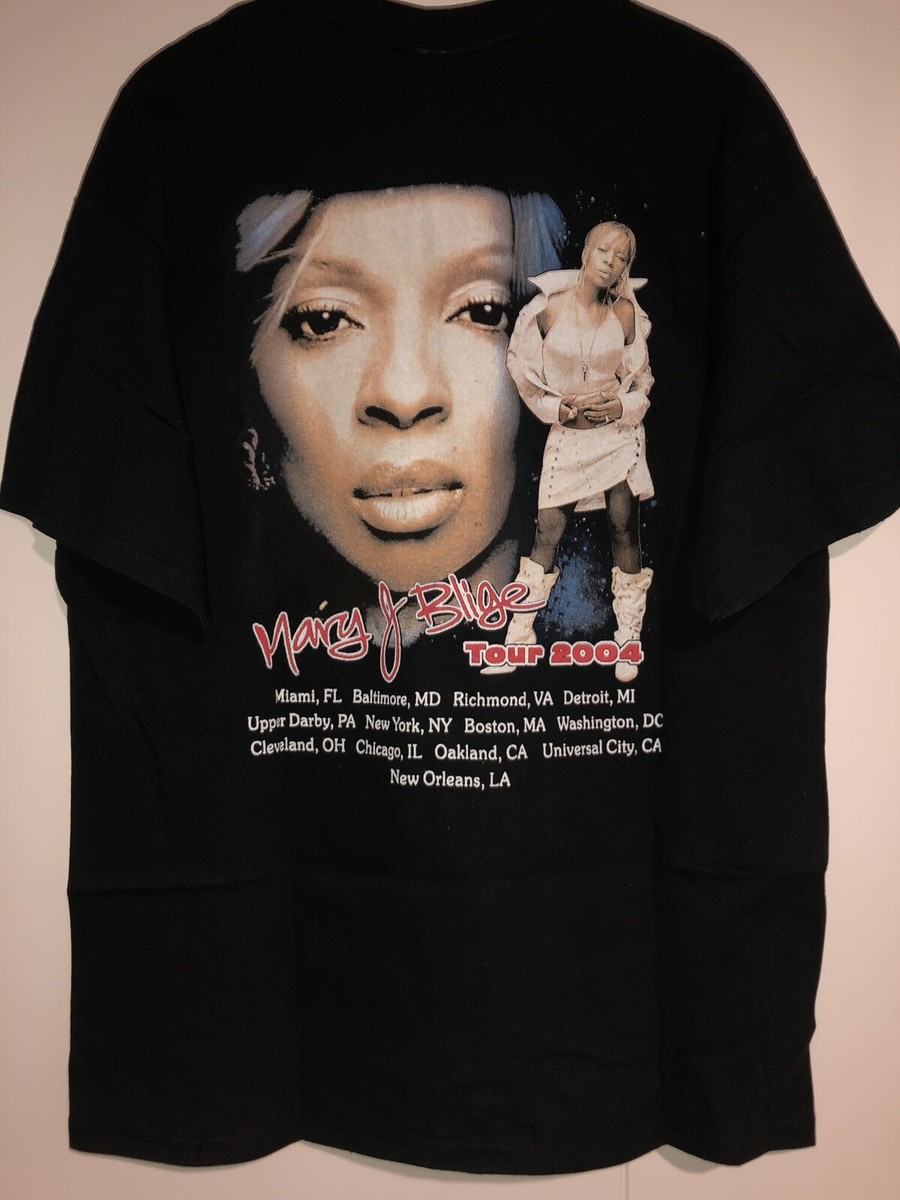 Vintage Mary J Blige RB Shirt Sz XL 2004 Tour Bootleg Tee | eBay Vintage Mary J Blige RB Shirt Sz XL 2004 Tour Bootleg Tee | eBay