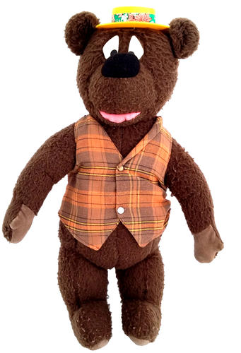 Humphrey B Bear 54cm Tall Soft Plush Toy Vintage 1960s LARGE FIGURE