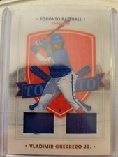 Vladimir Guerrero Jr Jays 2021 Chronicles America's Pastime Dual Materials #86