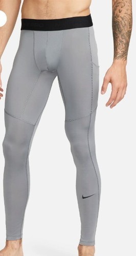 Nike Herren Pro Dri-Fit Tights FB7952 084 Grau Größe XXL