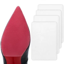 GADEBAO Shoe Sole Protector 4 Pcs Self Adhesive Shoe Bottom Protector for Hig...