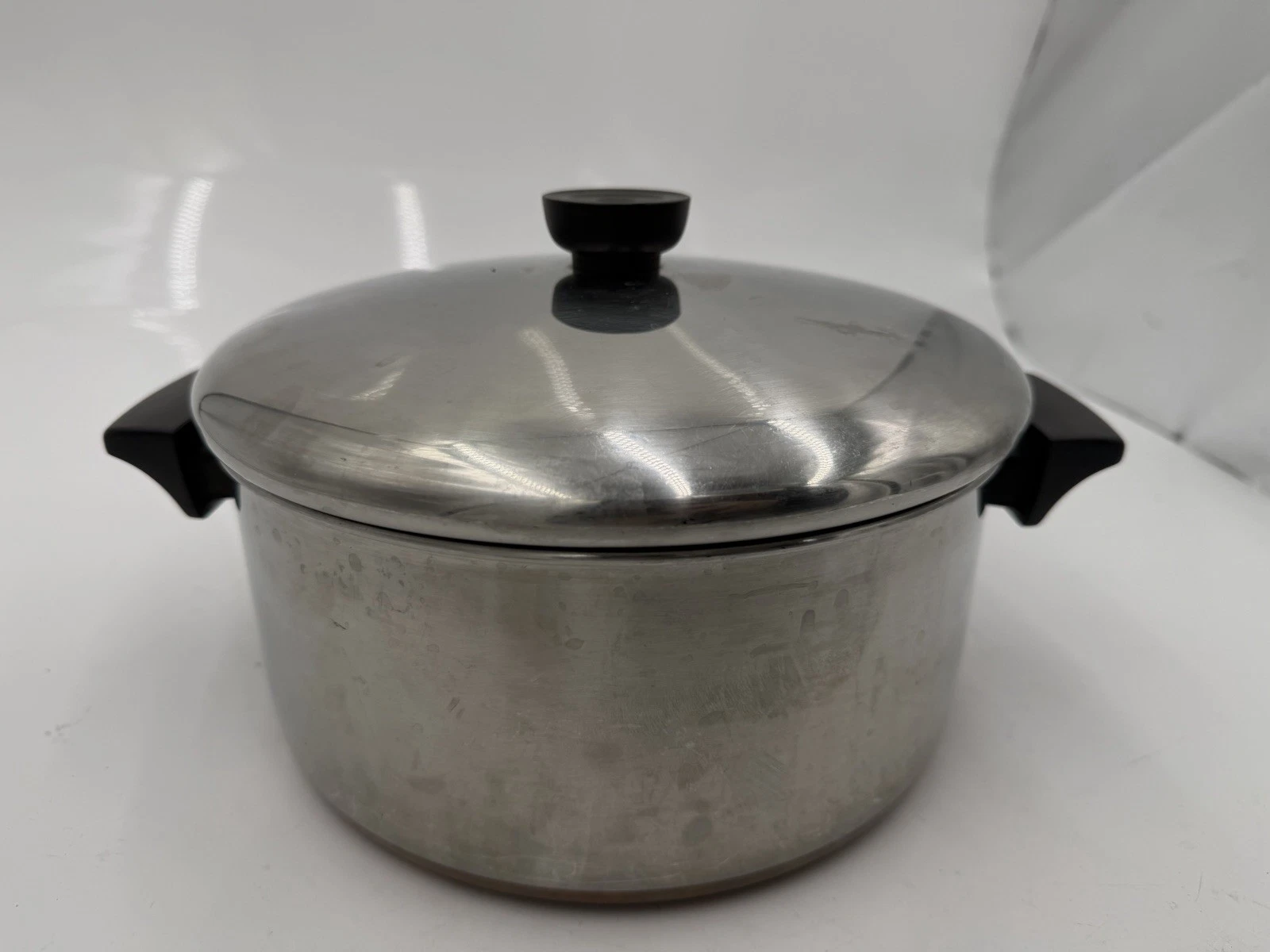 ✨✨1801 Revere Ware, 4 1/2 Qt Stock Pot With Lid, Copper Bottom✨✨