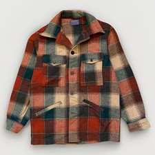 Vintage Pendleton Wool Plaid Pattern Jacket Men  s Medium