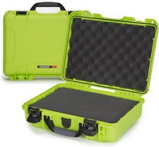 Nanuk 910 Waterproof Hard Case with Foam Insert - Lime Cubed Foam