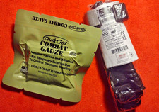 BLEED STOP KIT NAR CAT G7 TQ w QuickClot COMBAT GAUZE IFAK JFAK COMBAT MEDIC