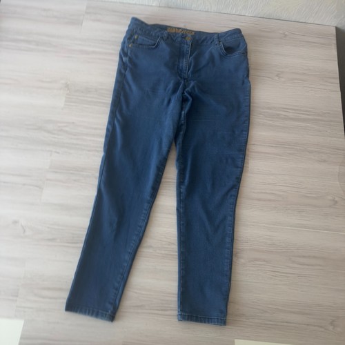 BIBA Stevie Jeans Size Super Stretch Jeans Navy with Gold Detailing W32 - Picture 5 of 19