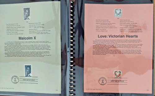 Stamps 1998-99, United States, 1st First Day Issue Souvenir Pages, Space, People - Picture 18 of 24