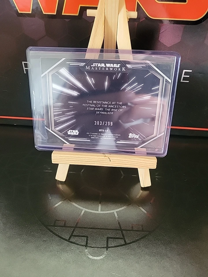 Topps Star Wars Masterwork Behind The Scenes /299 Rhe Resistance At The Festival - Image 2 of 3