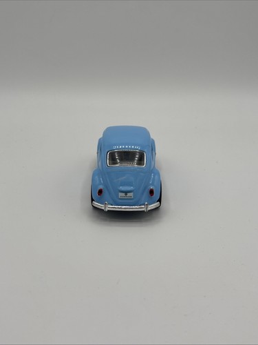 1967 Classic Beetle Diecast Modell Spielzeugfahrzeug Pull Back Maßstab 1:32 - hellblau - Bild 3 von 6