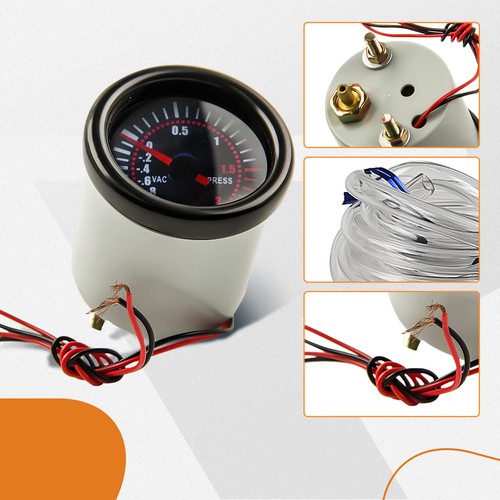 2" 52mm Digital Boost Gauge 0-30psi 1-2bar Pressure Turbo Meter LED Display - Picture 5 of 12