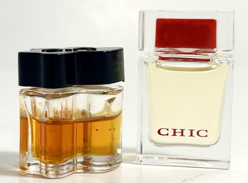 CHIC Carolina Herrera & Oscar de la Renta Mini Perfumes .17oz/5ml • Travel Size