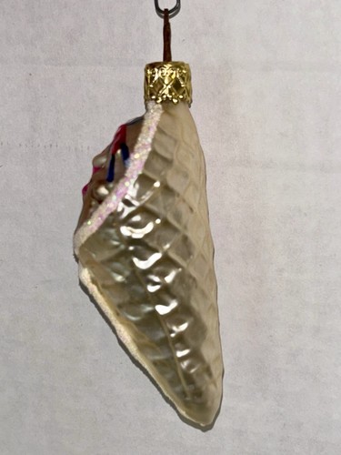 7 VTG 1980-1999 INGE-GLAS Xmas Ornaments GERMANY Robot Humpty Soldier Angel Socc - Picture 23 of 23