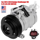 AC A/C Compressor + Clutch For Dodge Challenger Charger Chrysler 300 5.7L 6.4L