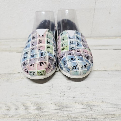 Scarpe slip on Toms Alpragata donna 7 tavole periodiche chimica scienza - Foto 4 di 6