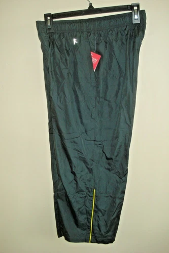Ladies Danskin Now Capri Pants Size XL Gray / Yellow NEW