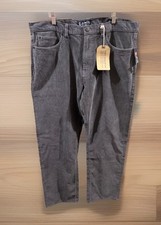 Chaps Ralph Lauren Corduroy Pants 38 X 32 STRAIGHT FIT NWT GRAY