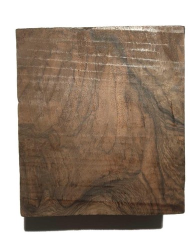 1X Noyer Racine Bois Veinage 18X16Cm X 70-77Mm - Bild 3 von 4