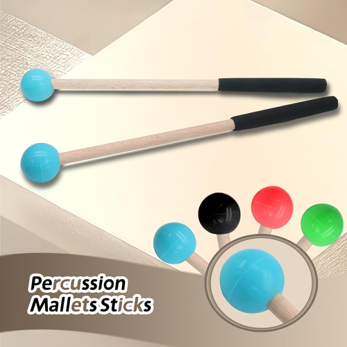 1 Paar 8,7 Zoll Gummi Xylophon Sticks Zunge Drum Schlägel Percussion Sticks - Bild 4 von 12