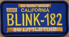 Blink-182 embroidered Iron on patch